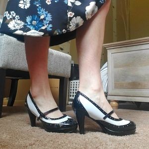 Wing Tipped Whimsical Heels